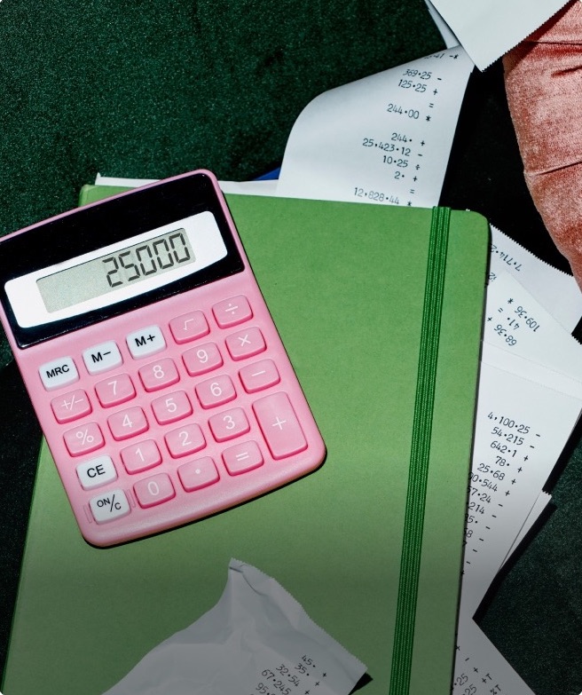 books and calculator