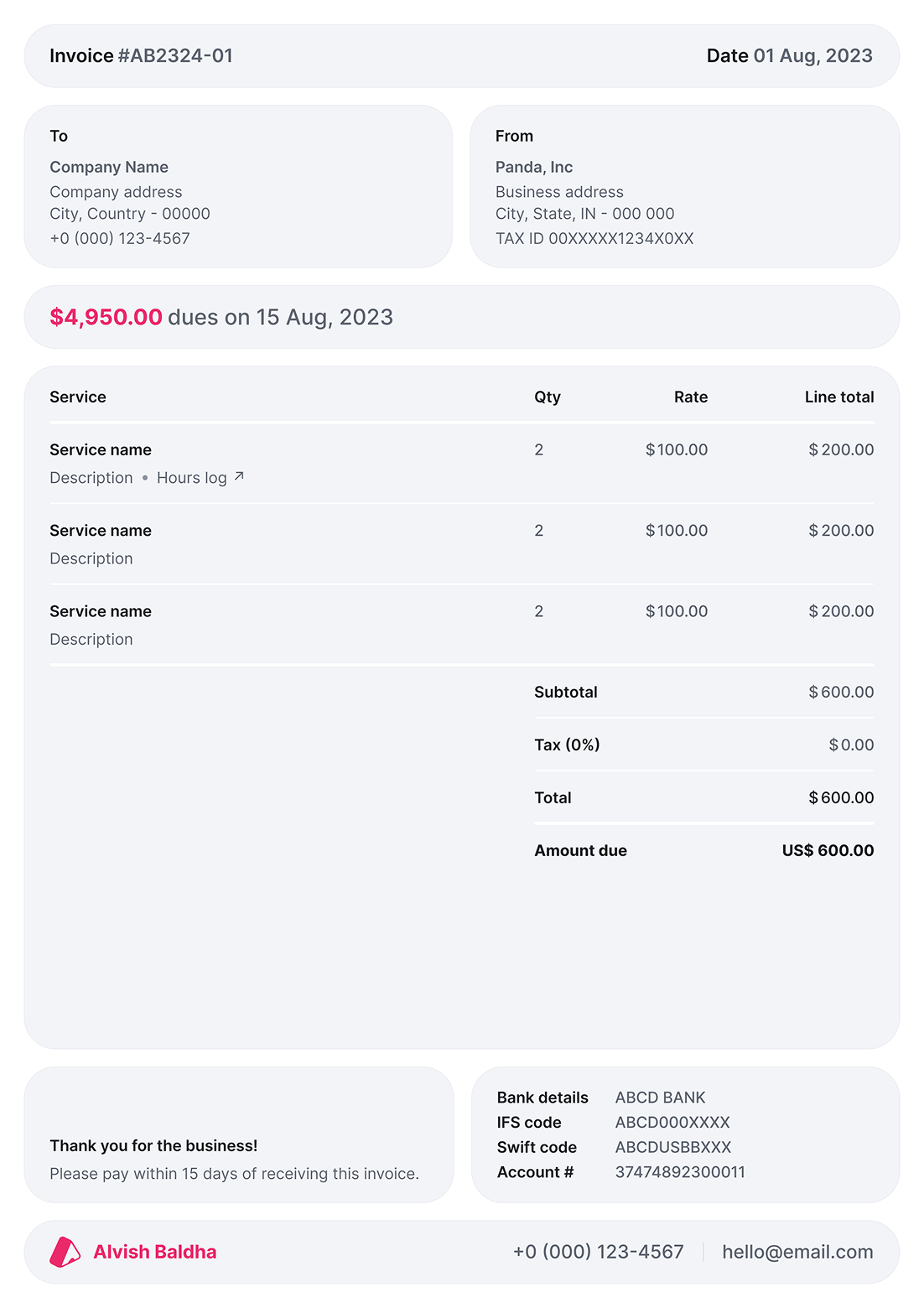 Invoice